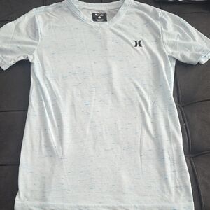 Hurley Sky Blue Tee with Logo